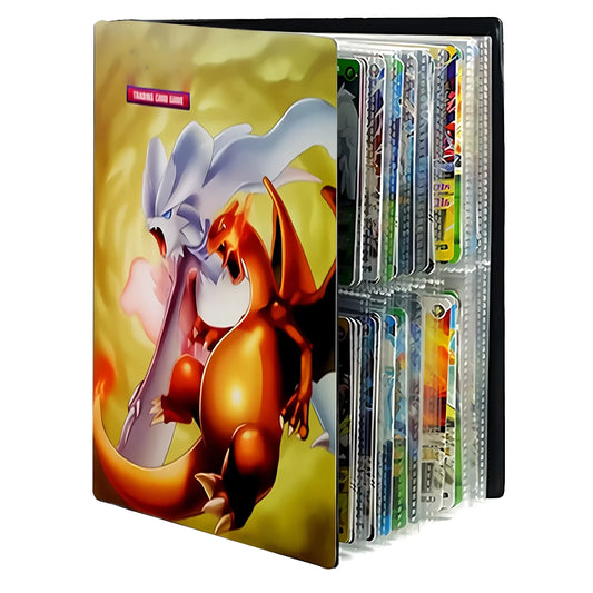 Classeur Pokémon Reshiram et Dracaufeu