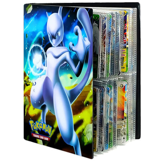 Classeur Pokémon Mewtwo et Carapuce