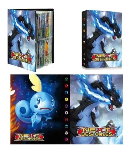 Classeur Pokémon Dracaufeu X Larméléon