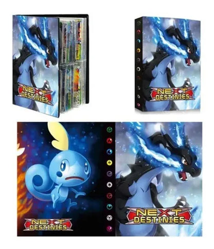 Classeur Pokémon Dracaufeu X Larméléon