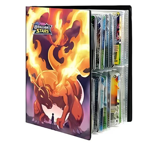 Classeur Pokémon Dracaufeu Gigamax et Fantominus