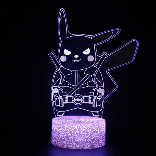 Lampe Pikachu Deadpool
