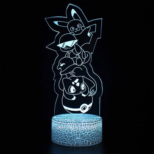 Lampe Pokémon Starters 1ère Génération