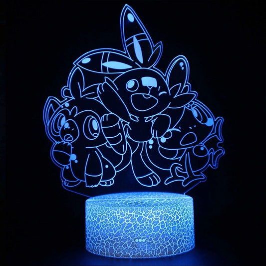 Lampe Pokémon Starters