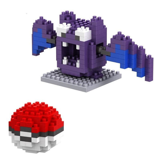 Blocs de Construction Pokémon Nostenfer Et Pokéball