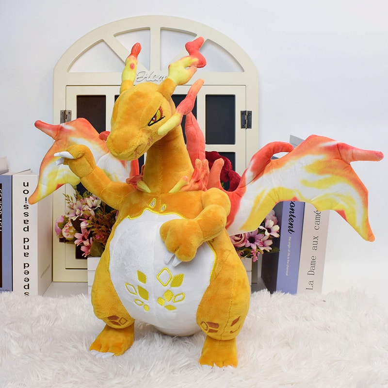 Peluche Pokémon Dracaufeu Maxi Giga