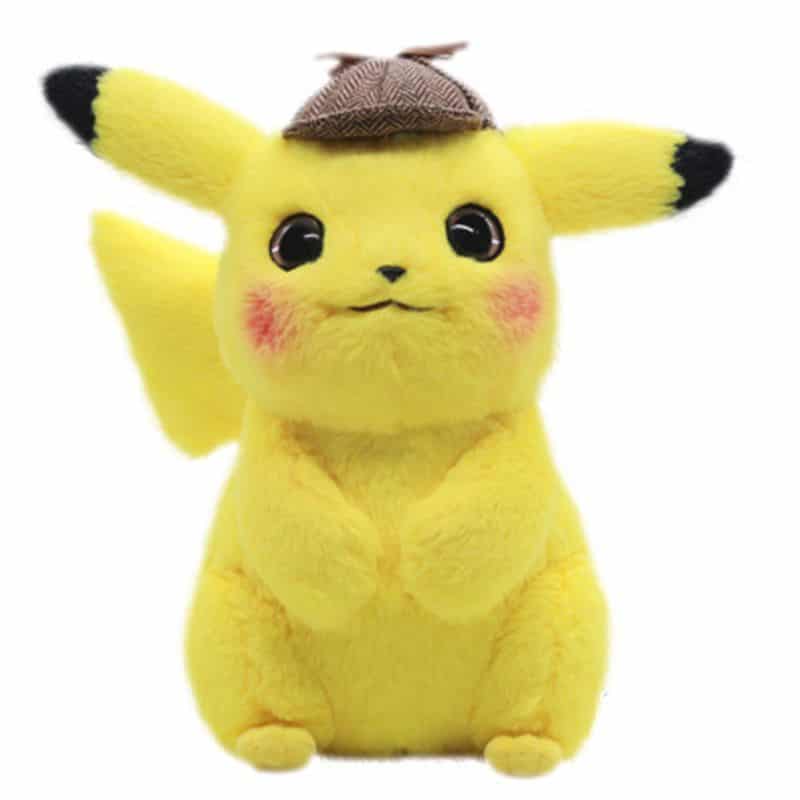 Peluche Détective Pikachu