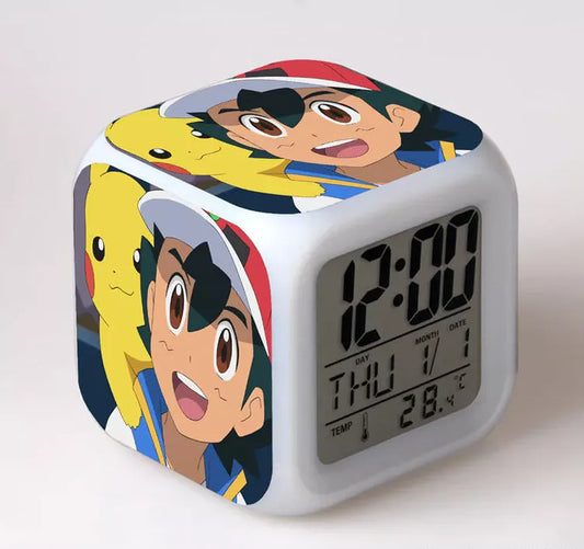 Réveil Pikachu et Sacha