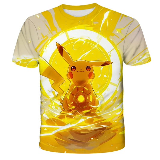 T-Shirt Pokémon Pikachu Flash