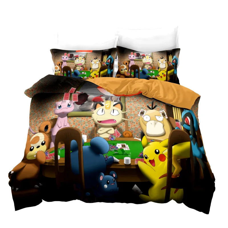 Housse de Couette Pokémon Poker