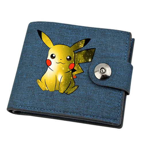 Portefeuille à Languette Pokémon Pikachu Soleil