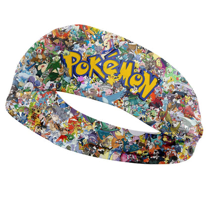 Bandeau Élastique Éléments Pokémon