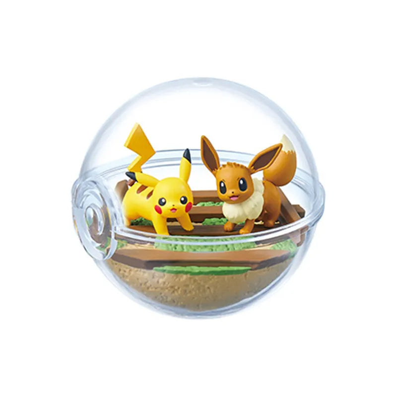 Figurine Pokémon Pikachu & Évoli