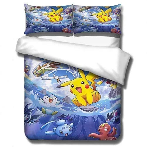 Housse de Couette Pokémon Pikachu Surf