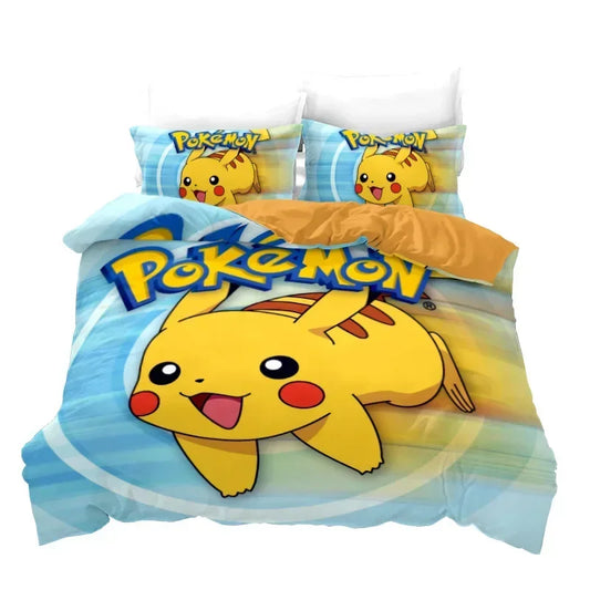 Housse de Couette Pokémon Pikachu Saut