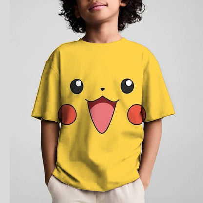 T-Shirt Pokémon Pikachu Visage