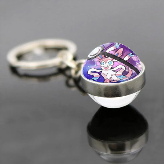 Porte Clés Boule Pokémon Nymphali 3D