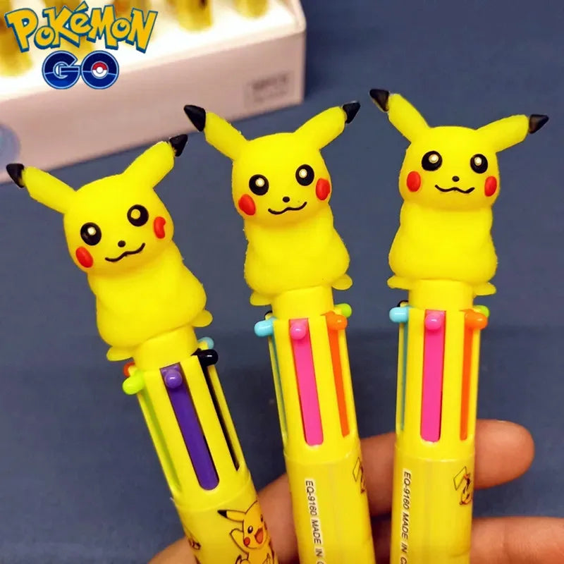 Bic à 6 Couleurs Pikachu