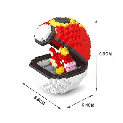 Blocs de Construction Pokémon Pokéball Magicarpe