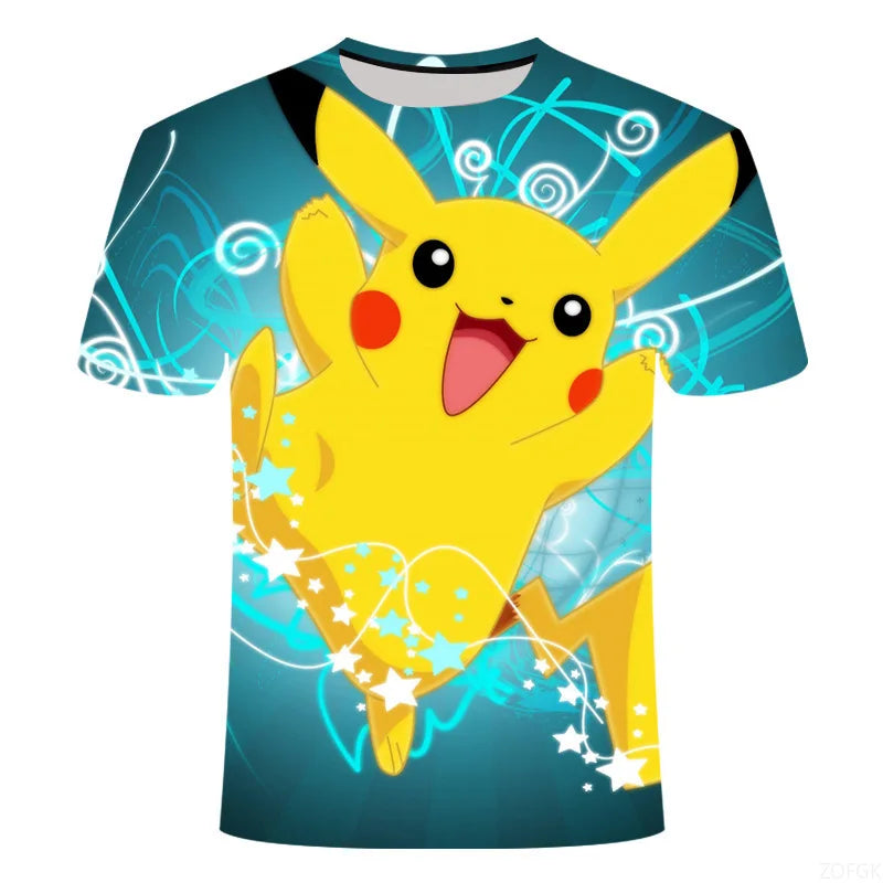 T-Shirt Pokémon Kawaii Pikachu