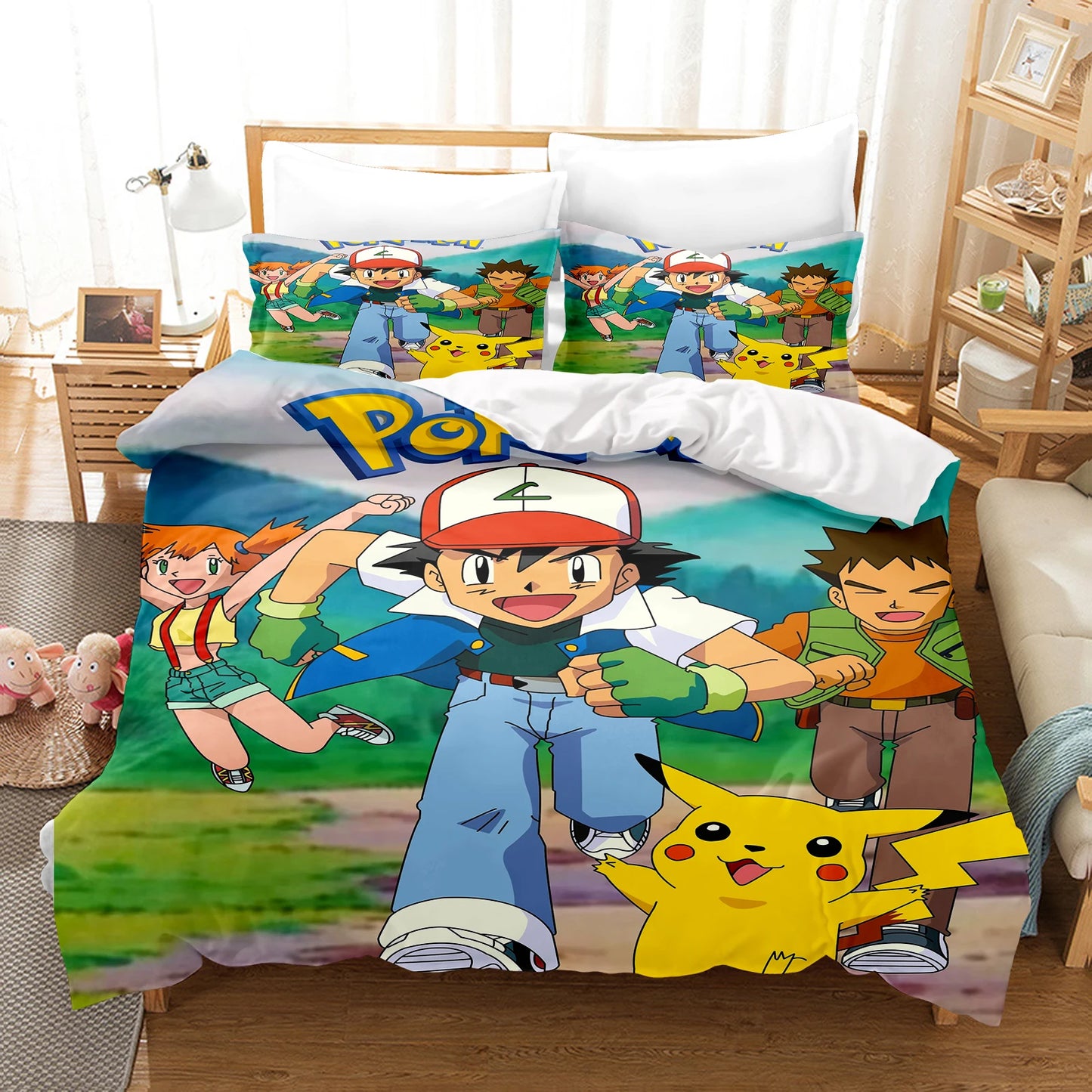 Housse de Couette Aventures Pokémon