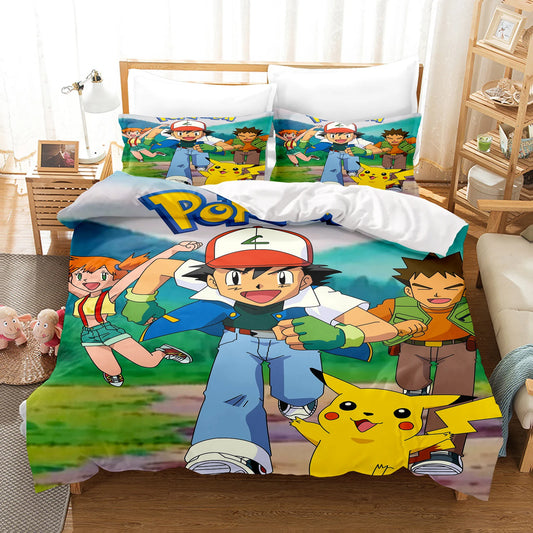 Housse de Couette Aventures Pokémon