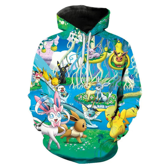 Sweat Pokémons et Pikachu