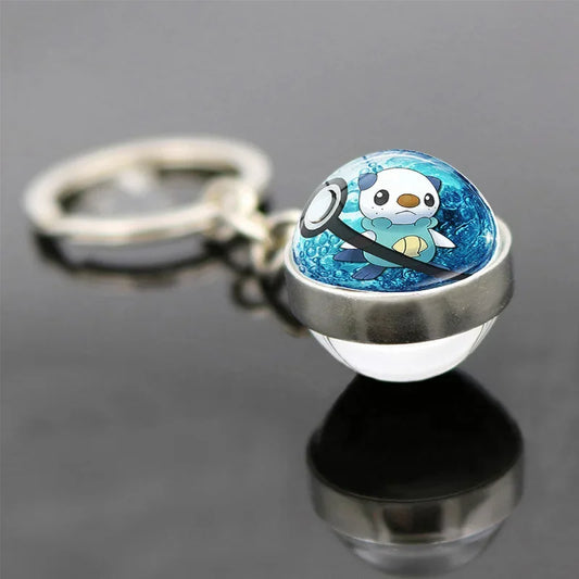 Porte Clés Boule Pokémon Moustillon 3D