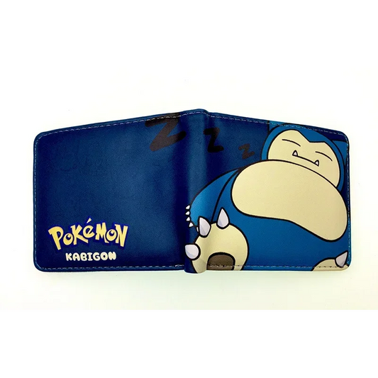 Portefeuille Pokémon Ronflex Bleu