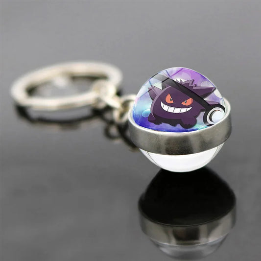 Porte Clés Boule Pokémon Ectoplasma 3D