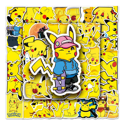 50 Stickers Pikachu