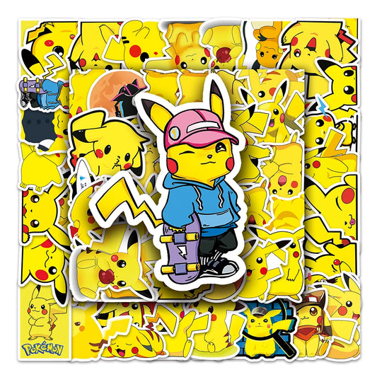 50 Stickers Pikachu