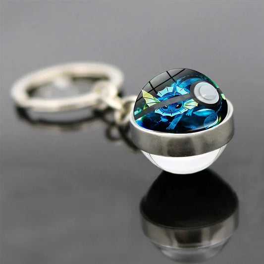 Porte Clés Boule Pokémon Aquali 3D