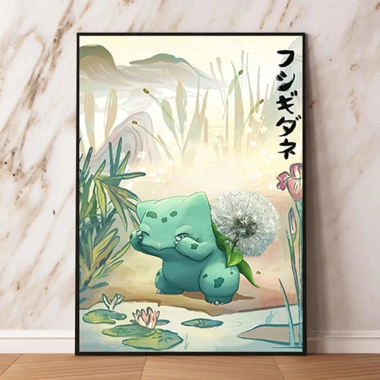 Tableau Japonais Pokémon Bulbizarre
