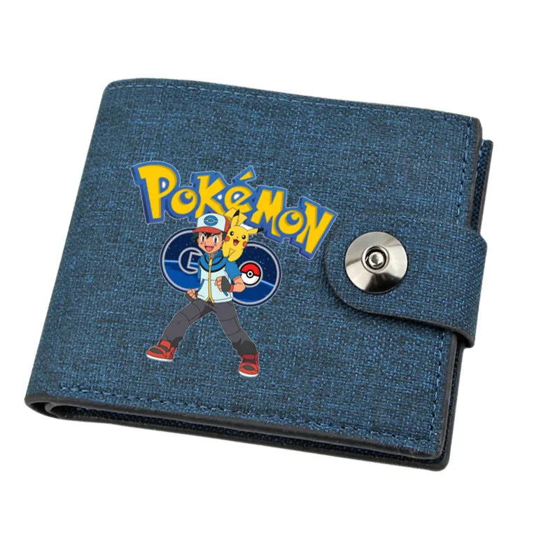 Portefeuille à Languette Pokémon Pikachu Go