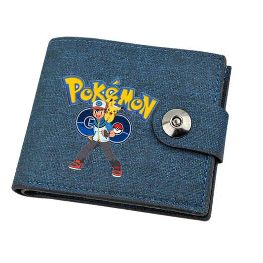 Portefeuille à Languette Pokémon Pikachu Go