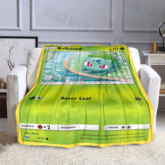 Plaid Carte Pokémon Bulbizarre