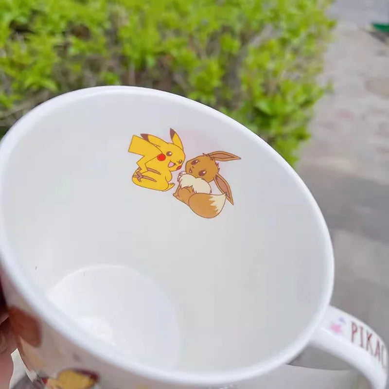 Tasse Pokémon Pikachu et Évoli