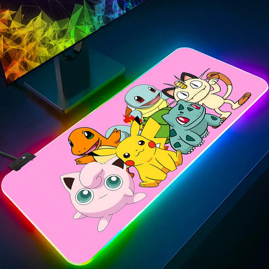 Tapis de Souris LED Pokémon 1ère Génération