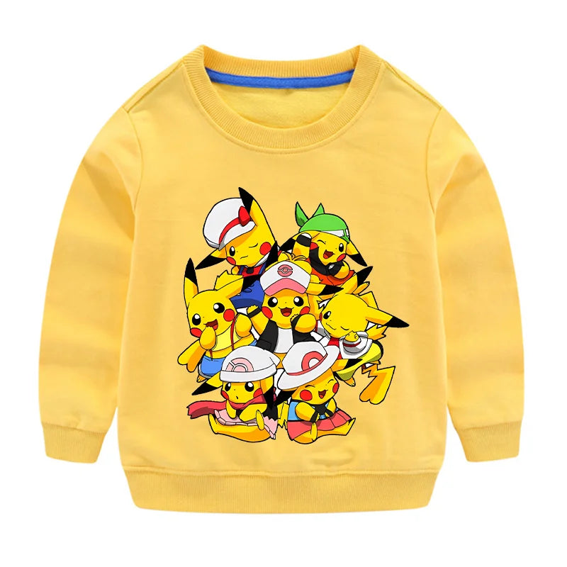Pull Pokémon Pikachu Jaune