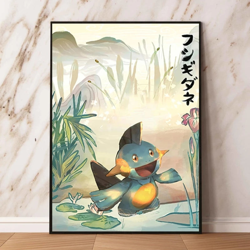 Tableau Japonais Pokémon Flobio