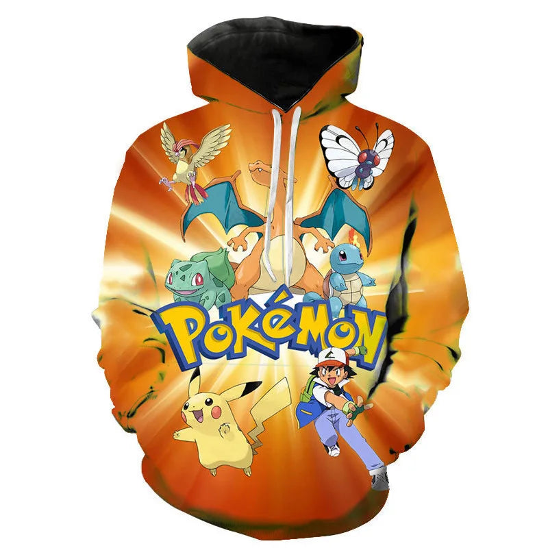 Sweat Pokémon Sacha et Pikachu