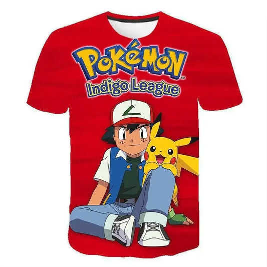 T-Shirt Red Pokémon