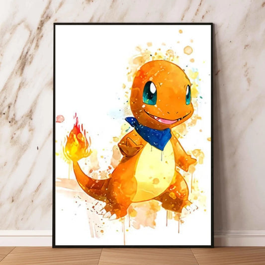Tableau Pokémon Grand Salamèche