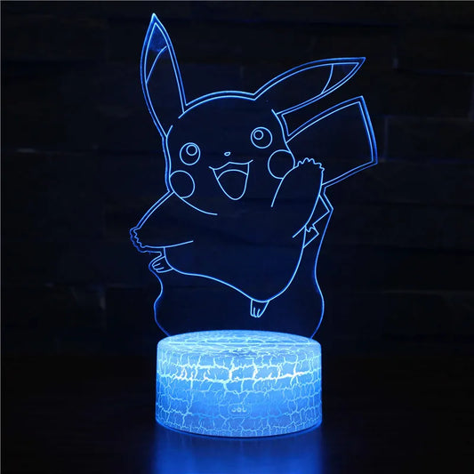 Lampe Pikachu géométrique