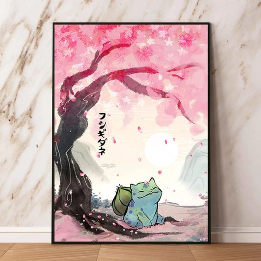 Tableau Japonais Pokémon Bulbizarre