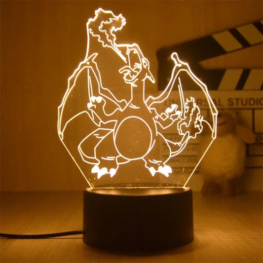 Lampe Pokémon Dracaufeu