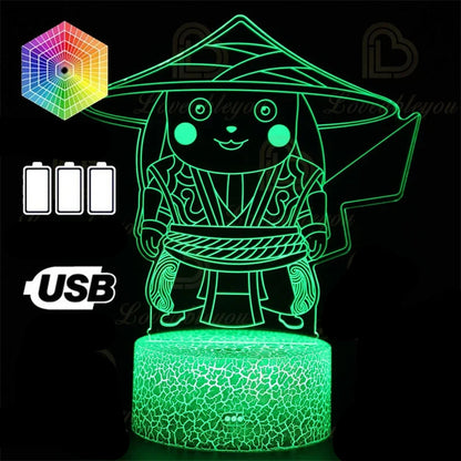 Lampe Pikachu Ninja
