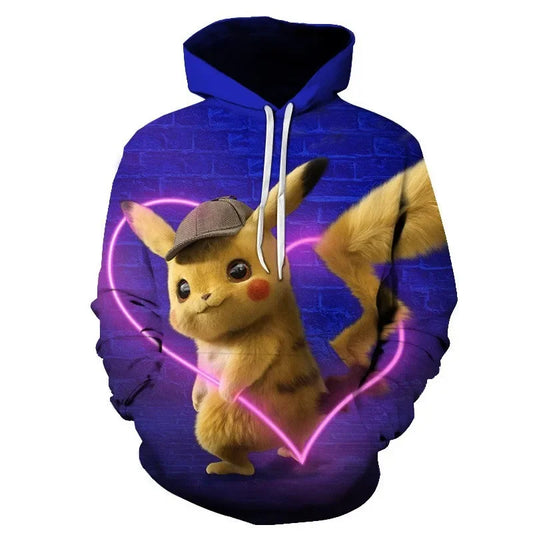 Pull Pokémon Détective Pikachu Cœur