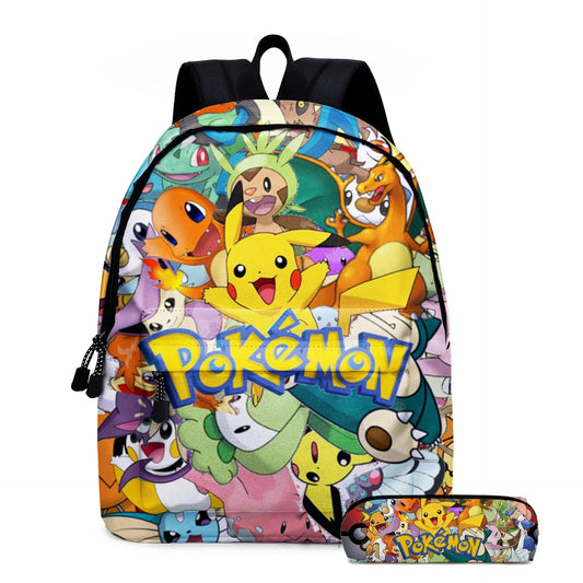 Sac à Dos Pokémon + Trousse Pokémon
